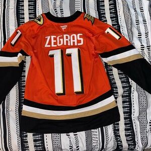 Fanatics Orange and Black Hockey Jersey